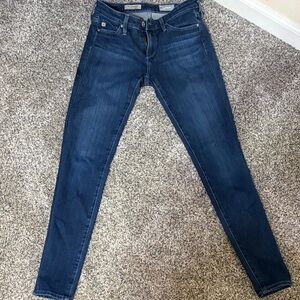 Ag Adriano Goldschmied Dark Blue Jeans